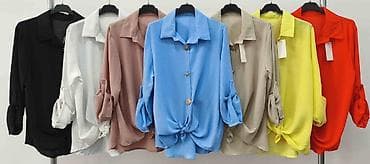 buzz beograd: ❤️Ženska košulja sa ukrasnim dugmadima i vezivanjem sprijeda
✅2200 din — 8