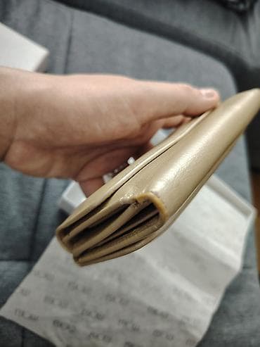 kožni novčanici: Ženski novčanik, Mona, Materijal: Koža — 5