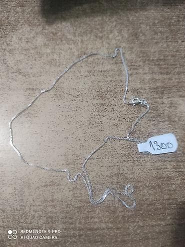 Srebrni lančić sa karabin kopčom - Elegantna, tanka ogrlica u