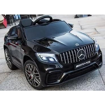 dečije sedište za auto: Mercedes GLC-Crni – auto na akumulator za decu do 7 godina Šifra — 9
