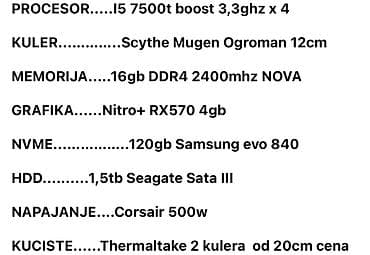 gaming racunari polovni: Gejming/desktop računar – Thermaltake kućište sa snažnim hlađenjem — 10