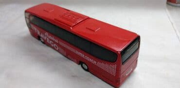 maketa automobila: Welly Mercedes-Benz Travego 18,4 cm. frikcioni motor,kao nov — 3