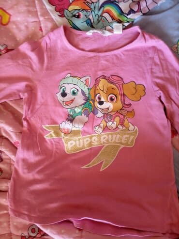srebrne narukvice za devojcice: Bundle: T-shirts, For girls, age: 5-6 years — 2
