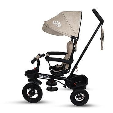 tricikl sa ruckom: Jungle Tricikl Trepunti, Beige – 4-u-1 Tricikl Trepunti bež (Jungle) — 1
