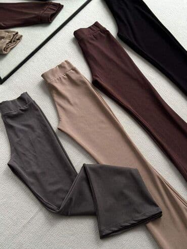 novogodisnje helanke: New Zvono Helanke Sa Šlicem Dubok Pojas S•M•L•XL Cena 1800 Din — 3