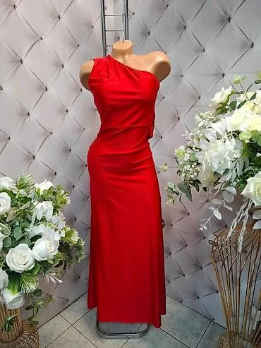 Haljine: Elegantna duga haljina na jedno rame - Kroj: uska silueta koja prati — 7