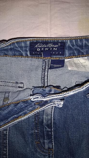 velicina 7 obuca: Teksas suknja, velicina L, moze zamena — 3