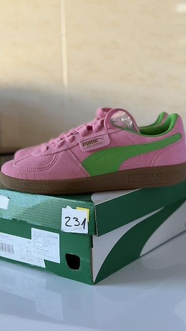 balmain beograd: PUMA Palermo patike – pink/zelena PUMA Palermo Special patike – nove — 5
