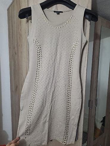 Ostala ženska odeća: Mango S (EU 36), bоја - Bež, Koktel, klub, Na bretele — 1