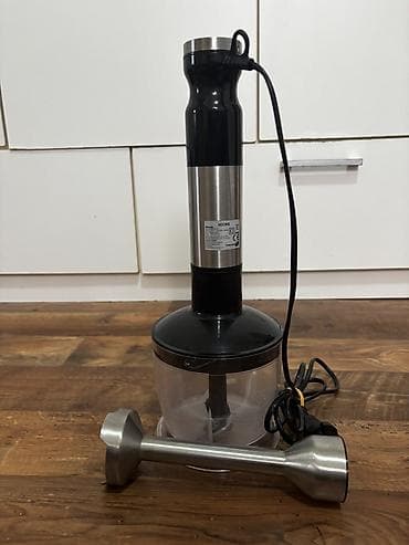slike koje greju: Ručni štapni blender sa seckalicom i čašom za mešanje je potpuno — 8