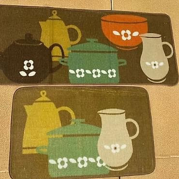 stolnjaci dimenzije: Prostirke za kuhinju 2u1 Odozdo guma, ne klizajuce Dimenzija vece — 3