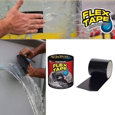 guma u spreju za izolaciju zaptivanje i lepljenje: Flex Tape Super jaka vodootporna traka za lepljenje Dostupna bela i — 1