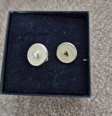 minđuše hirurški čelik: Minđuše na šraf — 1