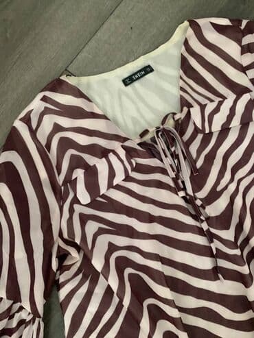 bershka zebra pantalone: L (EU 40), Leopard, krokodil, zebra, bоја - Šareno — 2