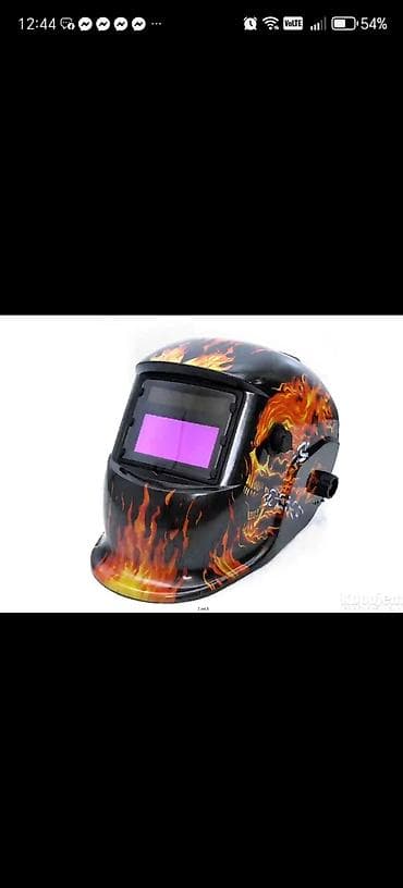 filter vazduha za kosacicu: Automatska maska za varenje – dizajn munja ili plamen - — 3