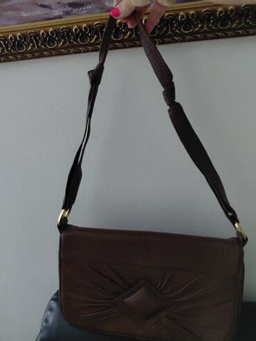 c a torbe za plazu: Elegant purse, Material: Leather — 1
