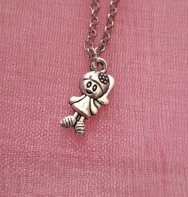 adidas samba srebrne: Pendant necklace, Material: Stainless steel — 8