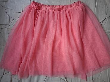 kombinezoni za svečane prilike: Plišana tutu suknja – roze - Model: klasična tutu suknja sa više — 1