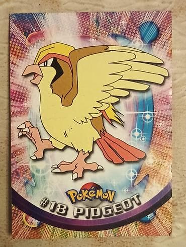 capriolo novi sad: Pokemon kolekcionarska karta – #18 Pidgeot (Topps, TV Animation — 1