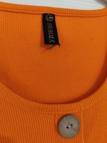 haljine za plažu c a: One size, color - Orange, Short sleeves — 2