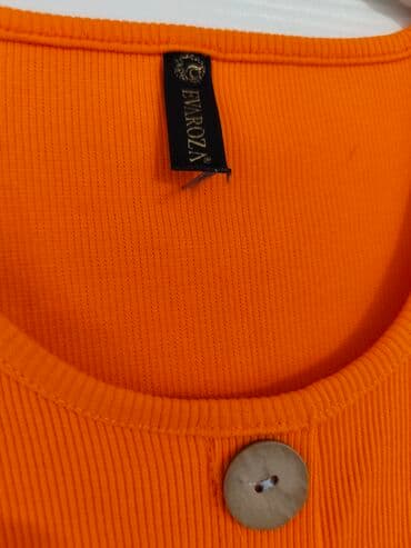 new yorker odeca: One size, color - Orange, Short sleeves — 2
