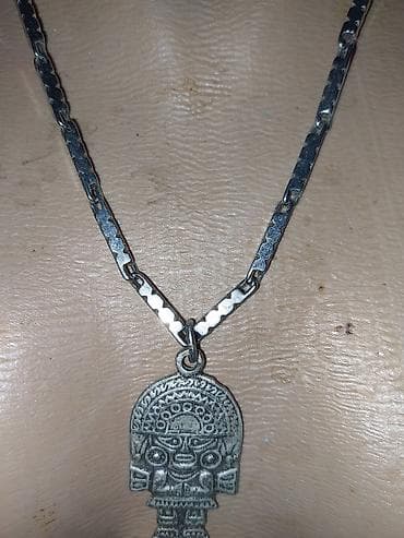 Venčanice i aksesoari: Ogrlica sa privjeskom “Peru” – andski motiv - Materijal: metal u — 2