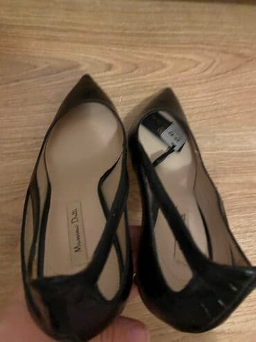 bež čizme od brušene kože: Pumps, Massimo Dutti, 39 — 7