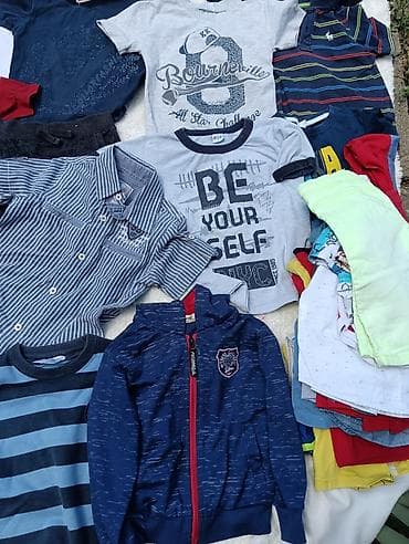 hodalice za bebe: Veliki paket dečije garderobe za dečaka (otprilike 4–5 god preko 40 — 3