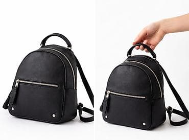 desigual rančevi: Crni ženski ranac – kompaktan i praktičan svakodnevni model. - — 1