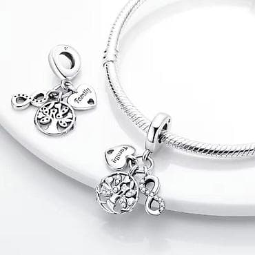 guess crvena torbica: Srebrni privesci za narukvice – set motivacionih privezaka gs - — 1