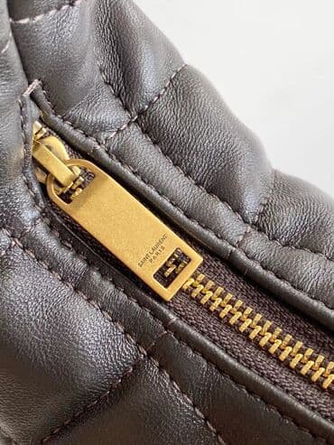 pletene torbe: Torba za rame, YSL, Materijal: Koža — 6