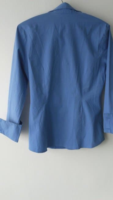 azzaro kosulje: Cotton, Single-colored, color - Light blue — 2