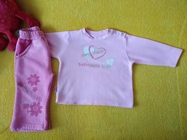 kipsta majice: Paket: Majice, Trenerke, Za devojčice, uzrast: 12 meseci — 1