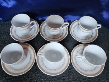 solje za caj: Soljice vintaz,nove za kafu Royal Windsor porcelan. Soljice komada 6 — 7