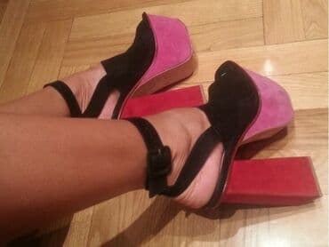 papuce sa prirodnim krznom: Sandale, 37 — 1