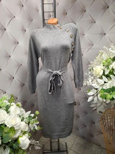 novi sad svecane haljine: 7Arrows M, bоја - Svetloplava, Večernji, maturski, Dugih rukava — 6