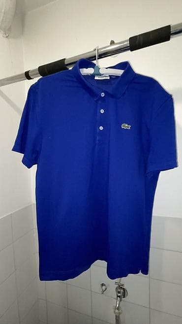 legend majice: Men's T-shirt Lacoste, bоја - Tamnoplava — 1