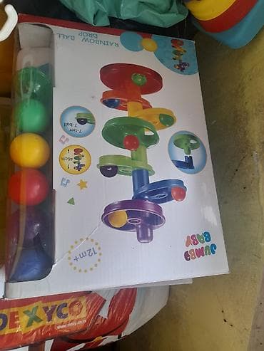 Set edukativnih igračaka za bebe i malu decu - Rainbow Ball Drop na lalafo.rs Set edukativnih igračaka za bebe i malu decu - Rainbow Ball Drop