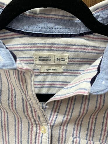 luna bluze: Springfield, XS, Pamuk, bоја - Šareno — 2