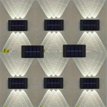neprodate sofe u pola cene: 6 LED solarnih zidnih svetala za spoljnu upotrebu/2 komada. Opremljen — 7