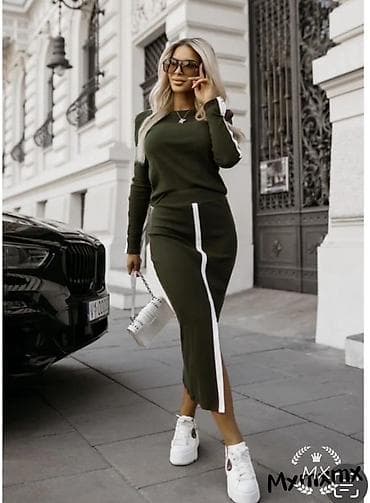 bluze hm: 🔥komplet – bluza i midi suknja
✅1900 din — 3