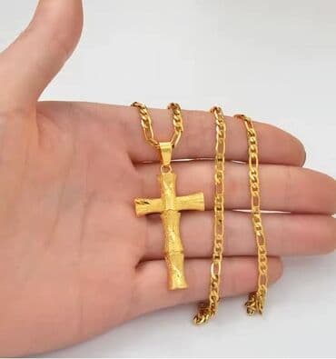 lanac hiruski celik: Ogrlica sa priveskom, Materijal: Hirurški čelik — 1