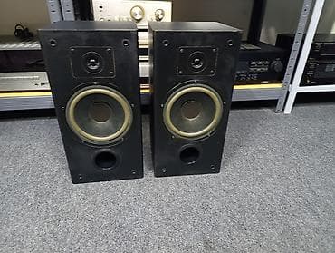 Auto elektronika: Quadral SX 1206 dvosistemci bas refleksi mrezice pozlaceni — 2