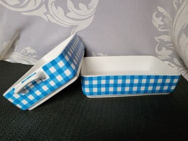 plitka posuda za pečenje pyrex: Nove vintaz,posude porcelanske za pecenje itd. Posude nove,tamniji — 11