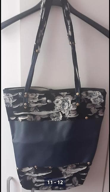 Ženska torba – shopper/tote model - Materijal: kombinacija eko kože u