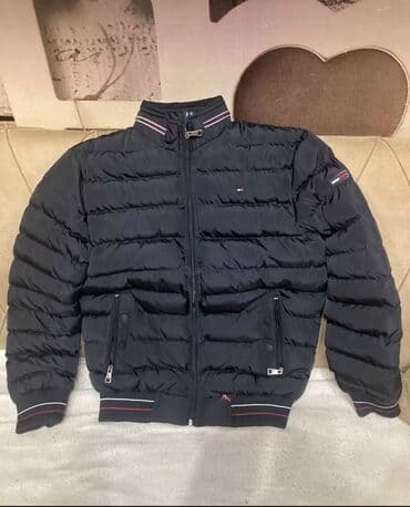 n fashion jakne muske: Winter jacket Nylon, M (EU 50), Tommy Hilfiger, color - Black — 1