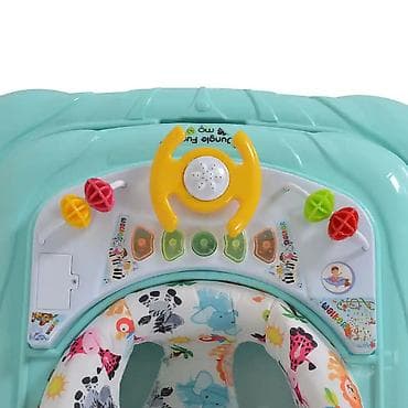 bicikle sa pomocnim tockicima: Dubak za bebe MONI Jungle – MINT zeleni (šifra: CAN4309-70) - Uzrast — 5