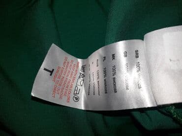 uske haljine ispod kolena: S (EU 36), bоја - Zelena, Oversize, Drugi tip rukava — 4