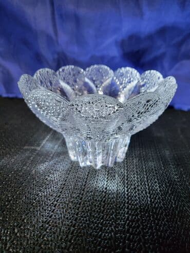 kristalne cinije cene: Bombonijera nova kristal,led kristal nemacka 80te — 4
