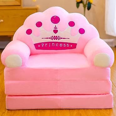 polica za ikone: Dečija foteljica na rasklapanje – PINK PRINCESS 5K (Šifra proizvoda — 1